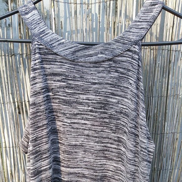 Bailey 44 Grey & Black Peekaboo Shoulder Sweater - S - Picture 1 of 12